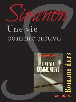 cover image of Une vie comme neuve